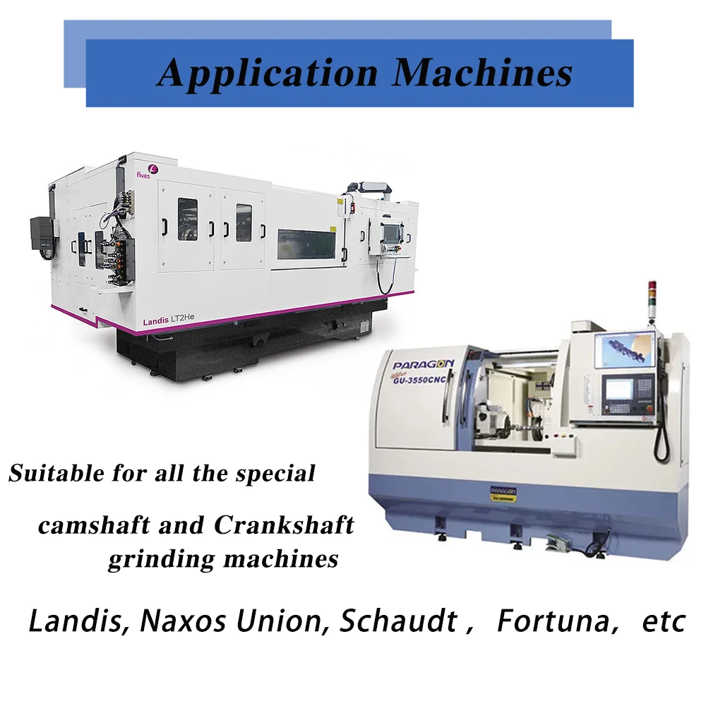 RUIZUAN Customized Internal Cylindrical Abrasive Grinding Wheel Aluminium Oxide Camshaft Crankshaft Grinding Wheel