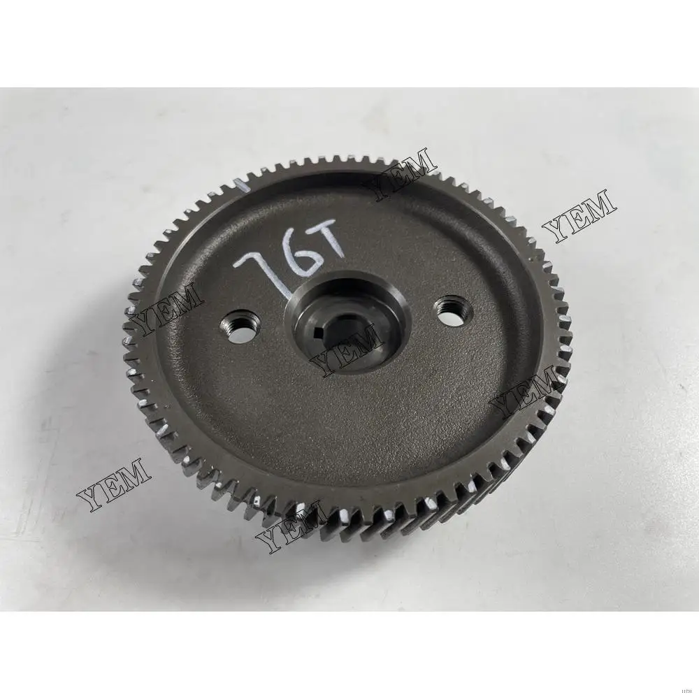 High Quality Manufactory Diesel Engine Shaft Idle Gear 1C010-51155 For Kubota V3800 Construction Machinery Parts