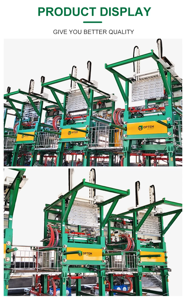 Robotic Arm Eps Styrofoam Icf Block Molding Machine Vegetable Grow Fish