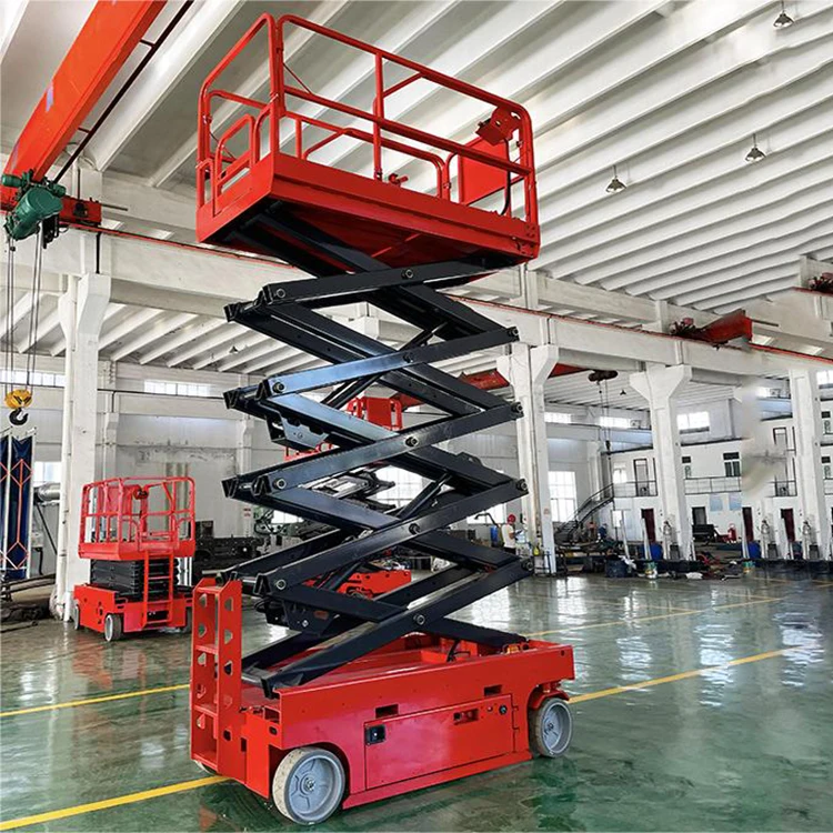 8 Meters Shear Fork Lift Electro-hydraulic Lift Platform Mobile Lifting ...