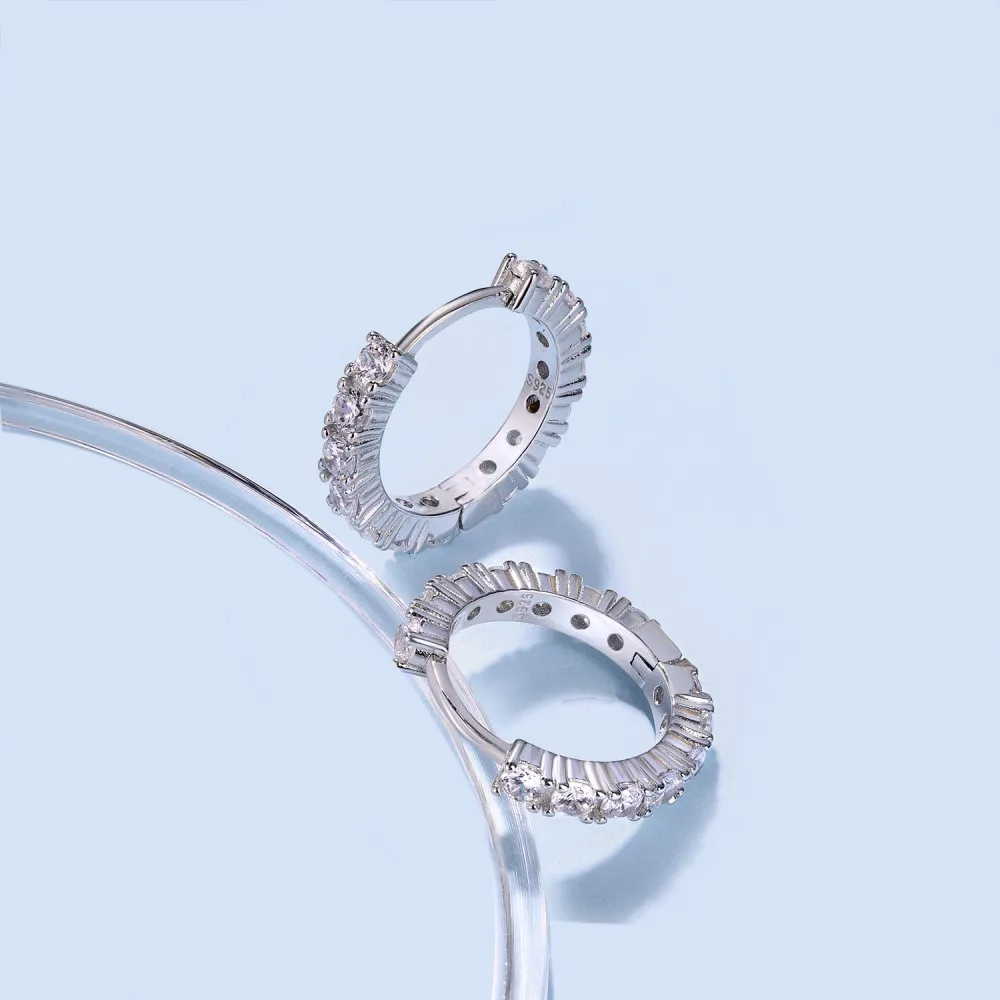 KAKODIY Trend Design Top Jewelry Accessories 925 Sterling Silver Eternal 5A Cubic Zirconia Clip-on Earrings Daily Dress detail 7