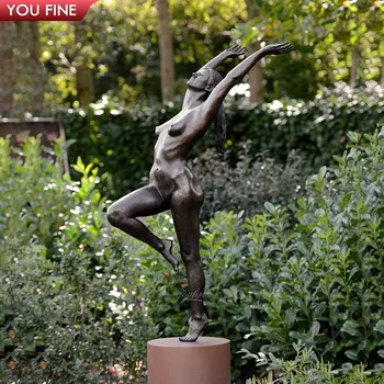 outdoor garden life size decoration naked