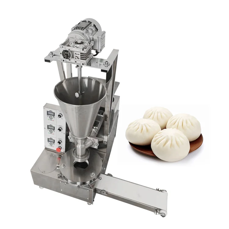 Vendita calda macchina per fare panini automatici a mano manuale per panini a vapore baozi momo macchina per fare momo lungo nepalese