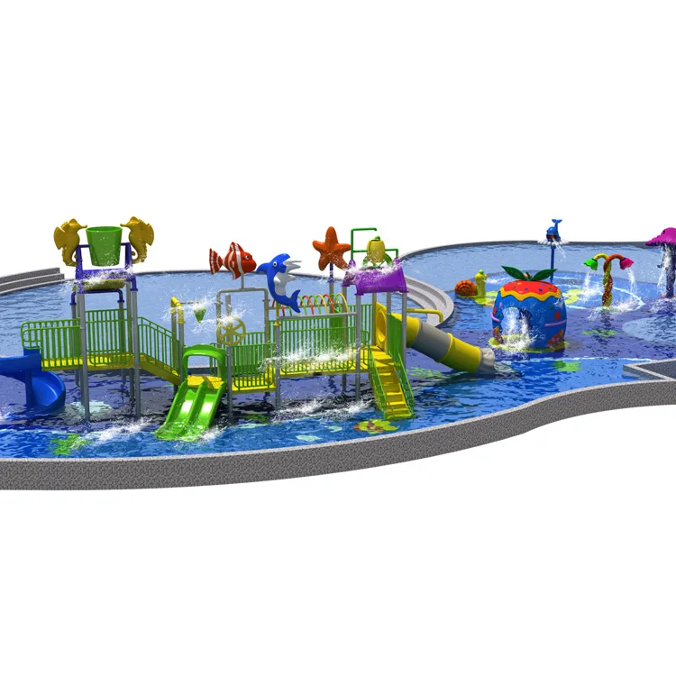 Manufacturer and Installer of Water Playground Equipment