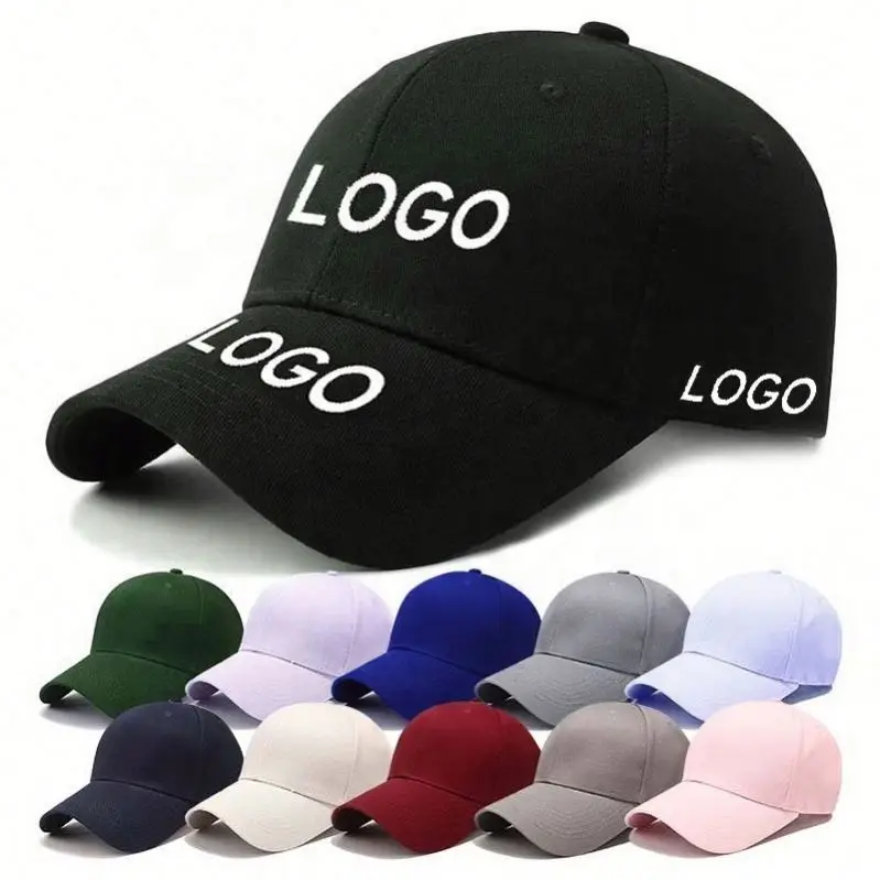 Custom Logo Baseball Cap Silk Screen Printed Polyester Satin Bonnet for Automotive & Children 20 Colors Curved Brim Best Price preview 2