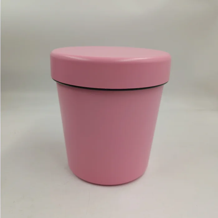 16oz Ice Cream Container Double Walled Stainless Steel Thermos