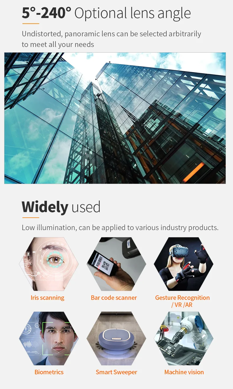 DGZX High definition 30W pixel VGA 180fps global exposure POS machine barcode scanner camera module SC035HGS插图5