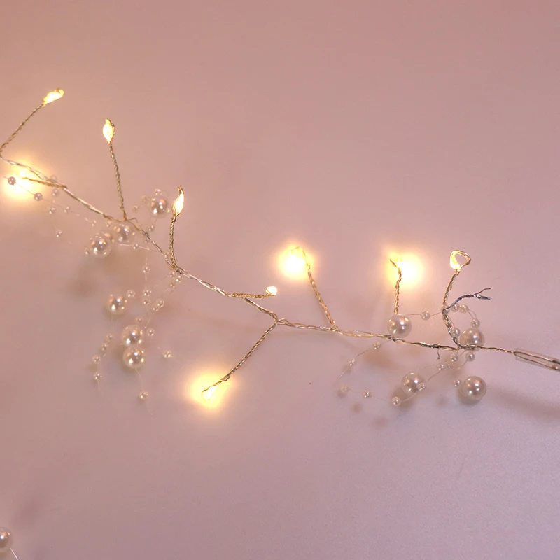 Battery Operated Led Light With Pearl Gift Box Decoration Led Lights