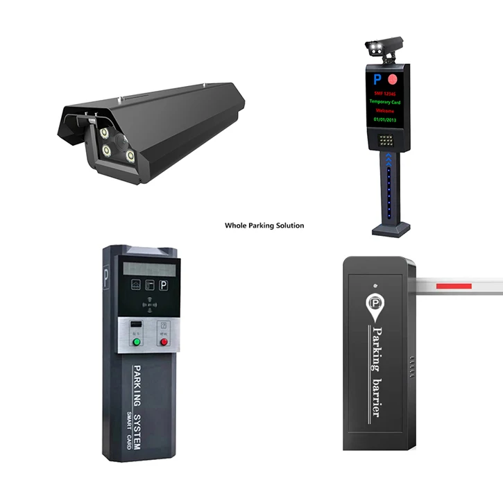 License Plate Recognition Self-service Toll Collection System Barrier Bar Parking Lot Entrance and Exit Equipment Smart Parking