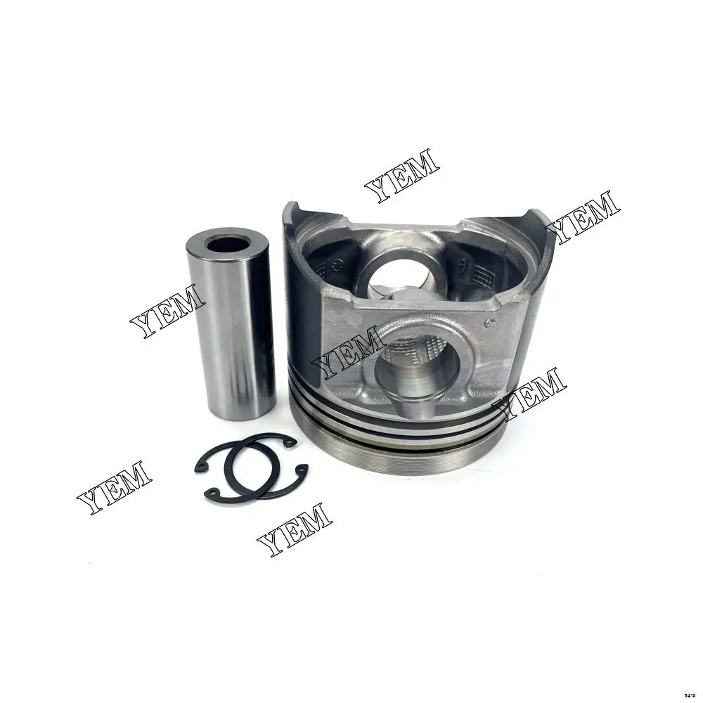 Piston Kit With Pin 1J550-21112 For Kubota V3800 Tractor & Utility Vehicle Aftermarket Parts