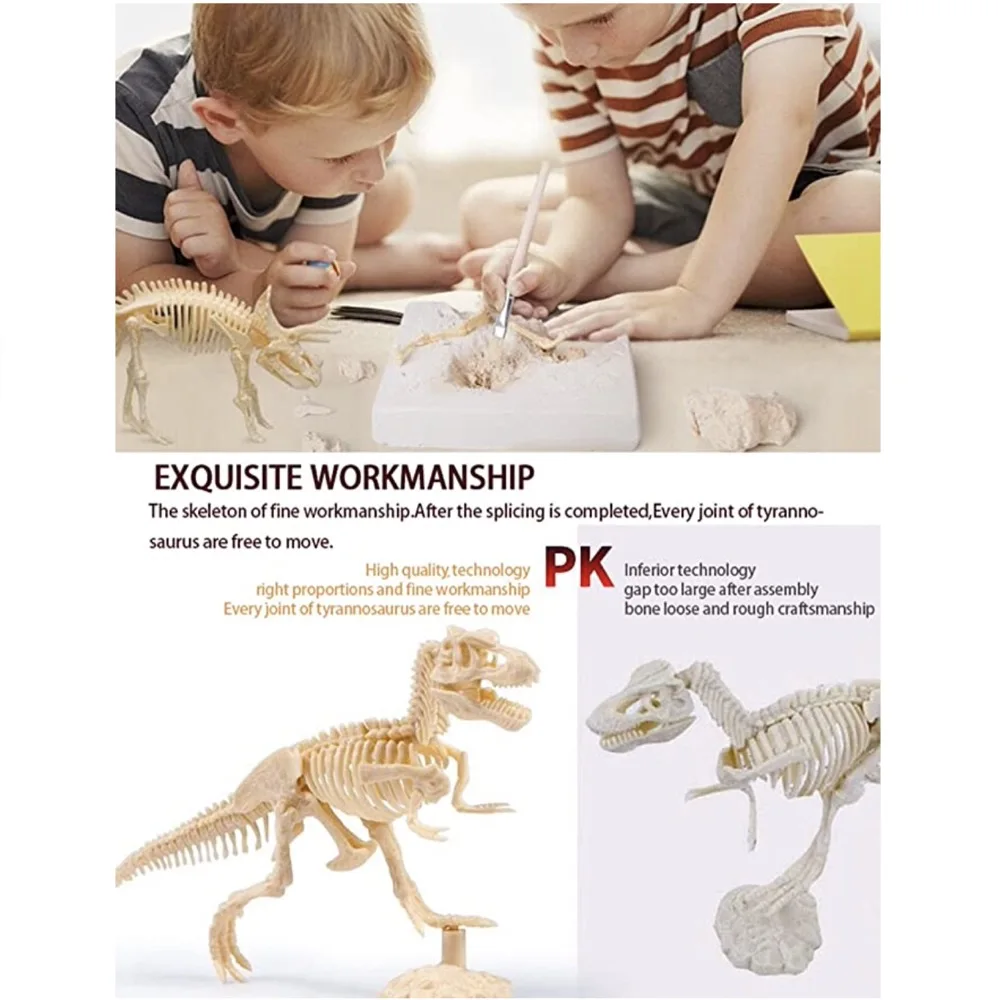 excavation kit dinosaur fossil dig it out