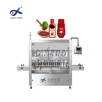 Full line bottling syrup liquid filling machine liquid bottle packing filling line