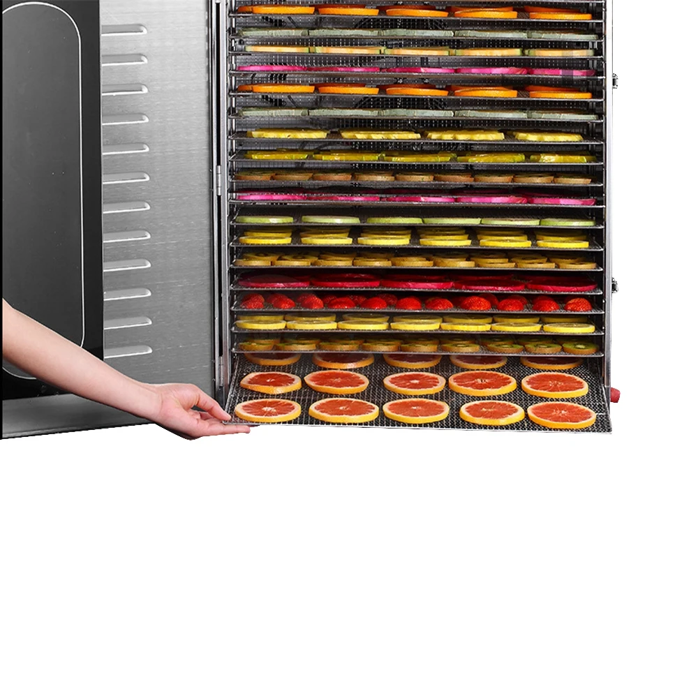 16 Trays Mini Commercial Small Scale Pineapple Tomato Potato Mango Vegetable Fruit Electric Food Dehydrator Australia Price - Image 3