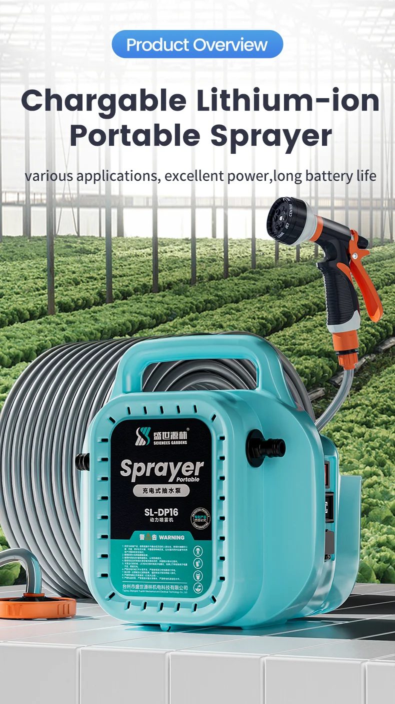 Sinleader Portable Battery Powered Lawn Garden Sprayer - Buy Portable ...