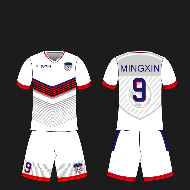 Custom Custom T Shirt Soccer Jersey Football Kit 100 Polyester Dtg