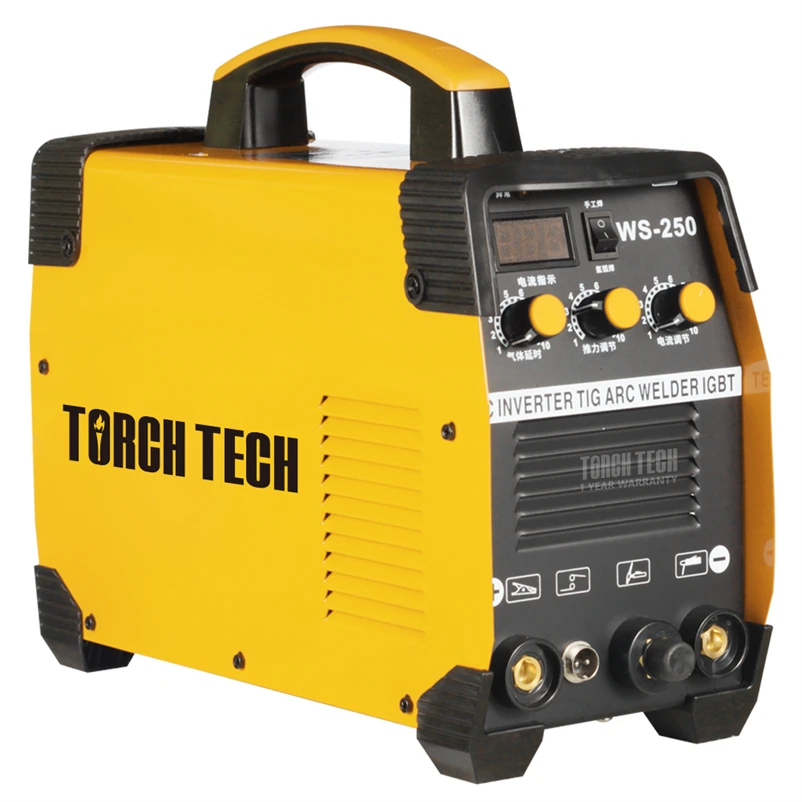 Tig Welder Machines DC Inverter maquina para soldar 200 250amp Welders Pulse  aluminum 220V IGBT Stick tig ac dc Welding Machine