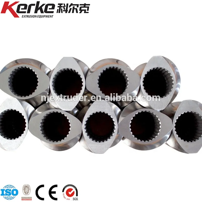 Plastic Mini Extruder Machine Spare Part Screw Barrel for Lab Twin Screw Machine Element and Barrel Core Shaft for Extruder