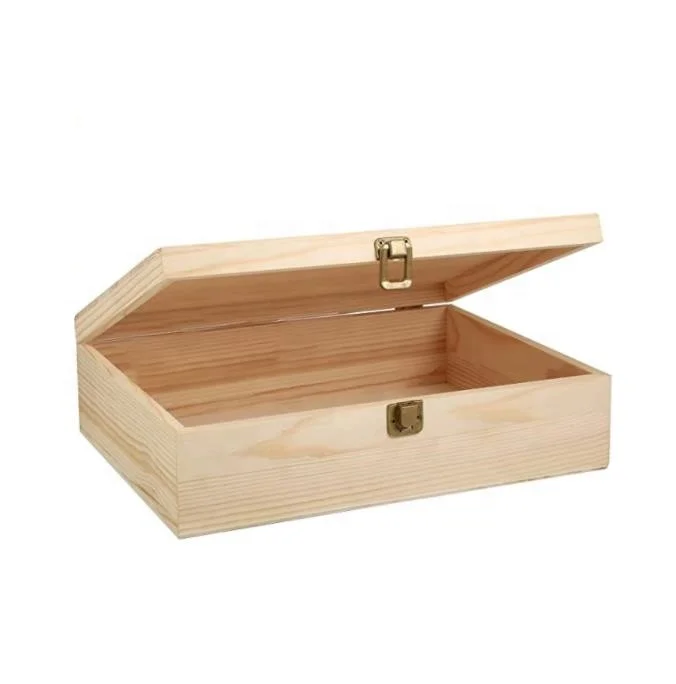 wooden hinged boxes crafts