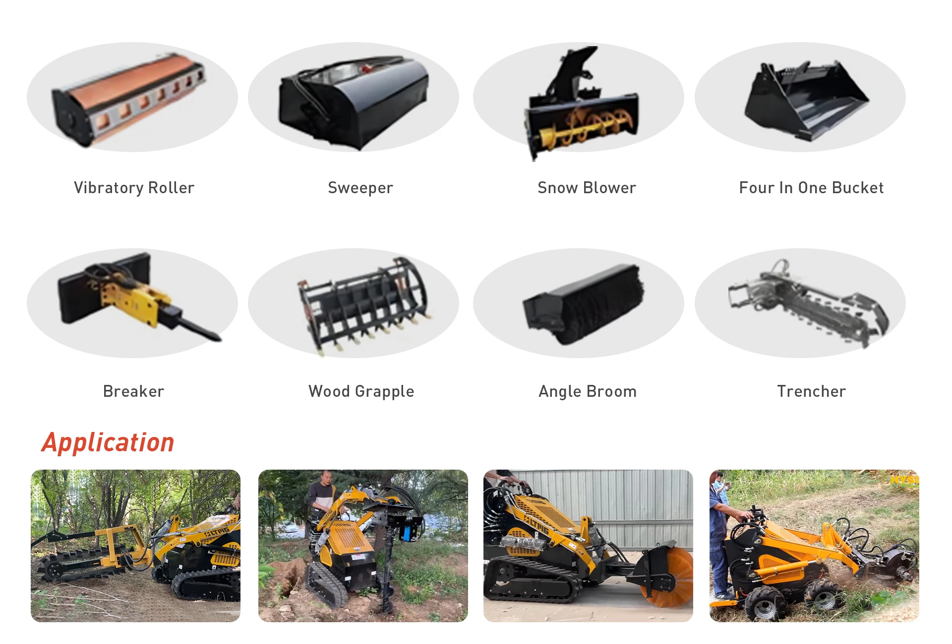 Small Remote Earthmover LTMG Mini Skid Steer Loader - 300kg Battery Earthmover