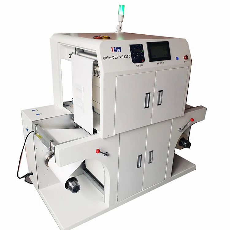 Roll to Roll Digital Label Printer Printing Machine VP320C Vorey Sticker Printers