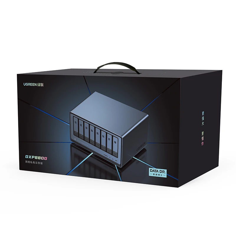UGREEN DXP6800 Pro 6ベイNAS UGREEN 6 Bay NAS Server | 196TB Storage & 10GbE Ports