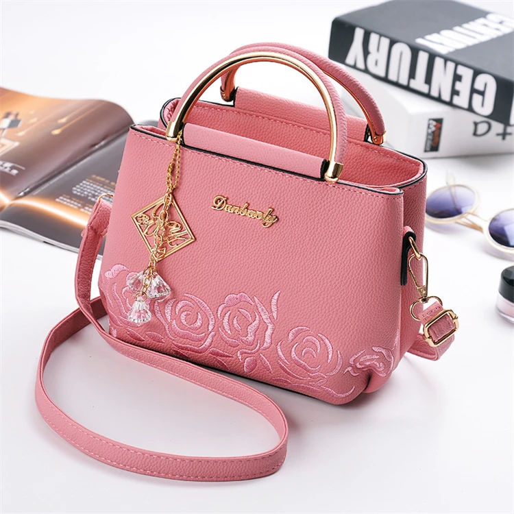 Ladies hand Bags stylish new fashion pu shoulder bags genuine