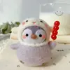 Rolling sheep little penguin keychain gift