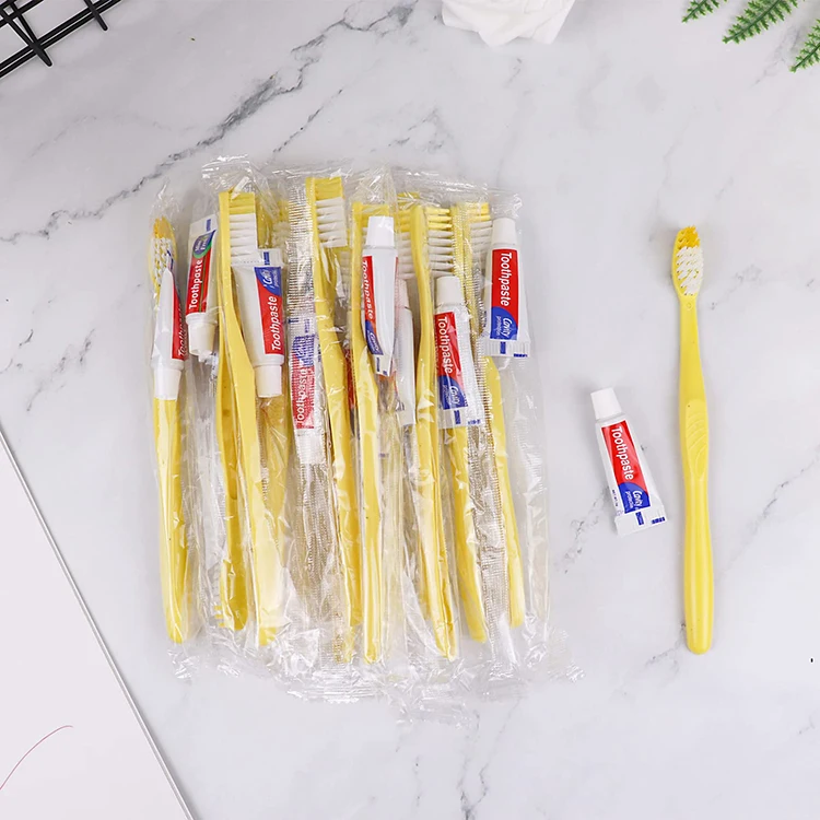 Wrapped Disposable Toothpaste and Toothbrush Luxury Tooth Brush ...