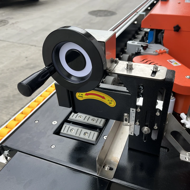 Speed-adjustable Portable Small Circular Board Edge Banding Machine Press Machine