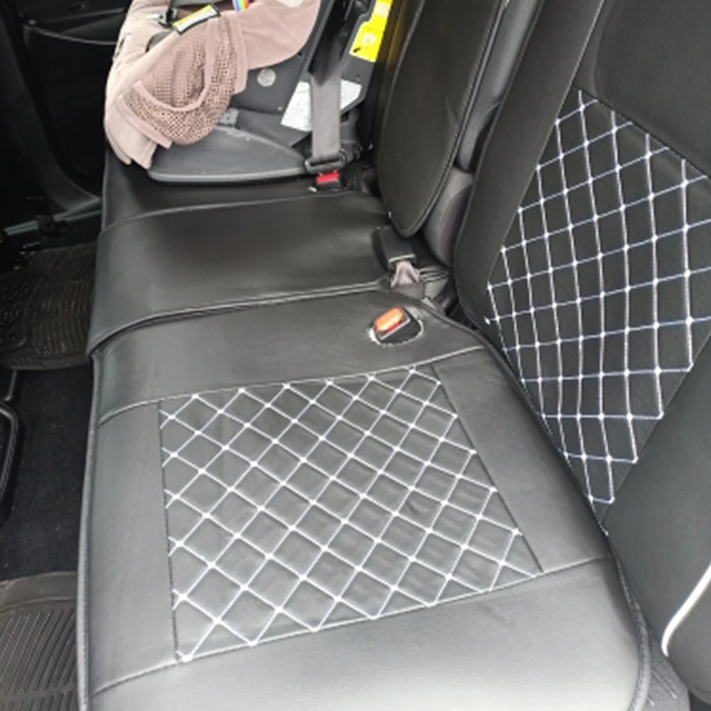 QOOIV Universal Car Seat Cover for Mitsubishi ASX Sport Colt Galant Grandis  L200 9 10 Pajero 2 3 4 Full Caffè Car Accessory : : Automotive