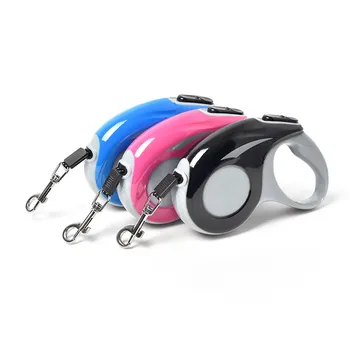 Wholesale Reflective Nylon Ribbon Retractable Dog Leash for Walking Small Medium Large Breed Dogs Automatic Extendable Pet Leads