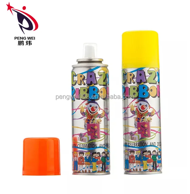Factory Wholesale Silly String/party String Spray/color Party String ...