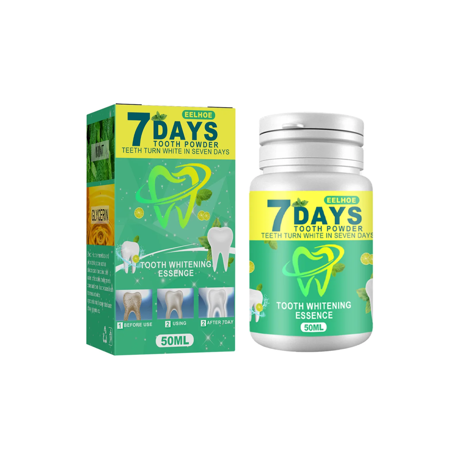 Прохладный мятный отбеливающий порошок для ухода за полостью рта зубная паста с химическими ингредиентами удаляет пятна от дыхания и освежает зубы