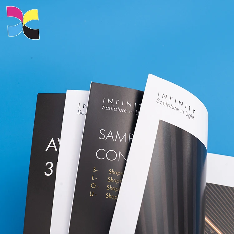 Eco Friendly Custom Printing Service Paper Colorful Booklet Catalogue Brochure Printing