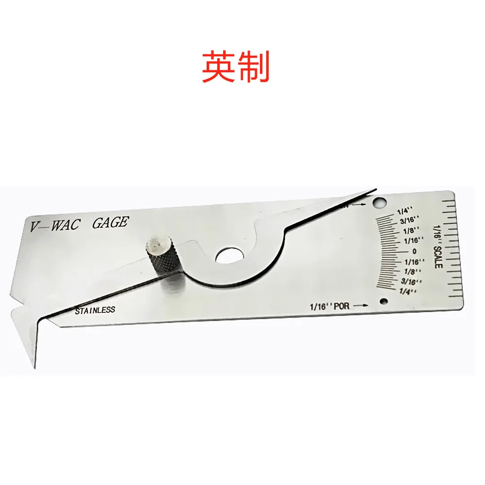 V-WAC Biting Edge Welding Gauge Welder Welding Inspect Metric Single ...