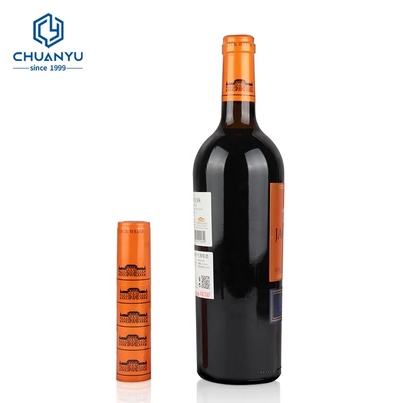 Customized Color-Labeled PVC Capsule Shrink Wrap Bottle Caps