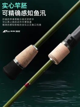 CHEERY 1.8m 1.9m 80g-300g Carbon Solid Rod Tip High Carbon 2 Setions Spinning Casting Lure Jig Slow Pitch Jigging Fishing Rods – Metal Jig – view 5