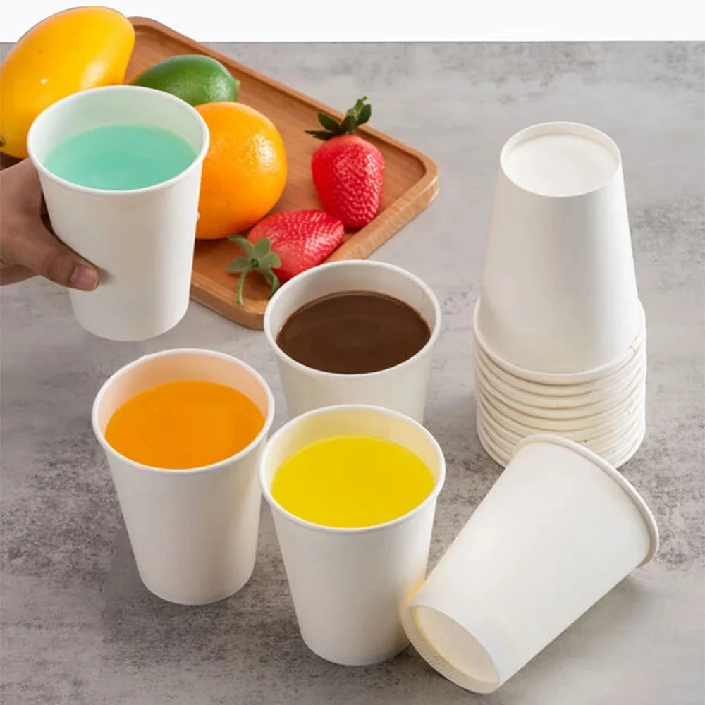 8 Oz Cup Cardboard For Coffee Eco Friendly Paper Cups