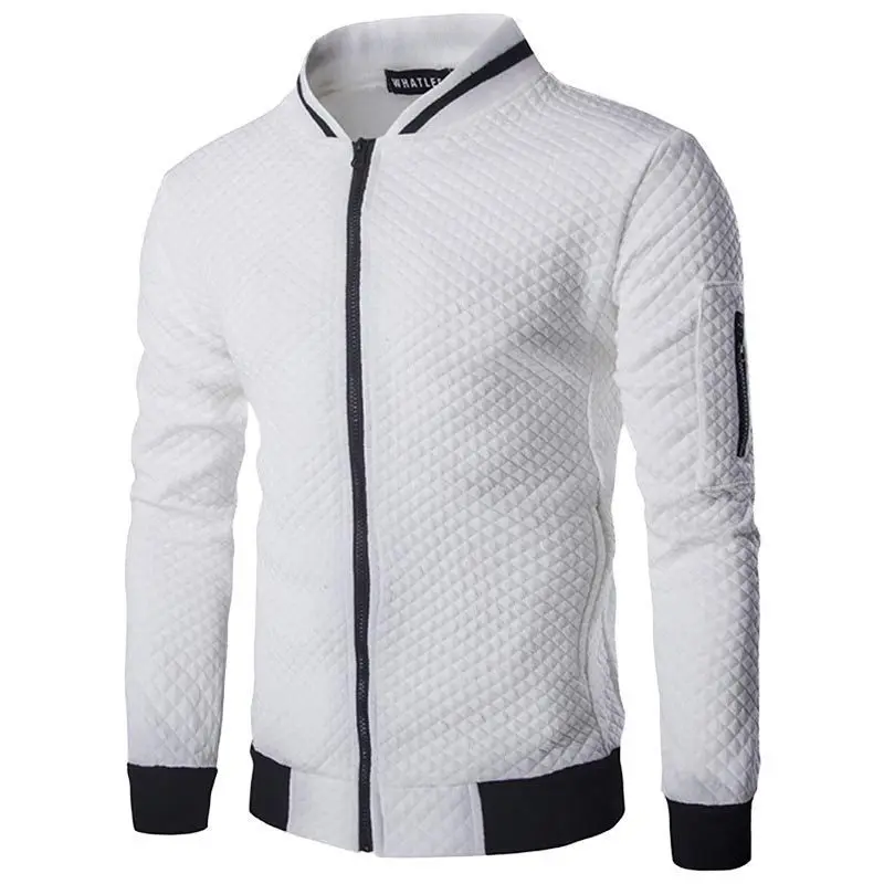 Shop Our Men's Zipper Stand Collar Hoodie - Casual & Durable