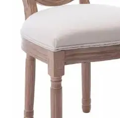 Modern Armrest Dining Chairs for Breakfast bar Coffee Shops Cafeteria Wood Leg Catering Cafe Chairs factory