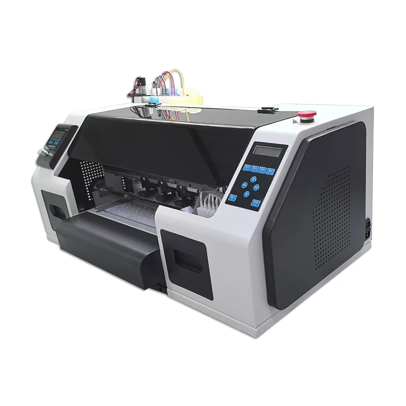 New Automatic Digital DTF Dual-Mode A3 Printer All-In-One Machine Epson Print Head 300mm X 600mm Custom T-Shirt Multi-Fabric