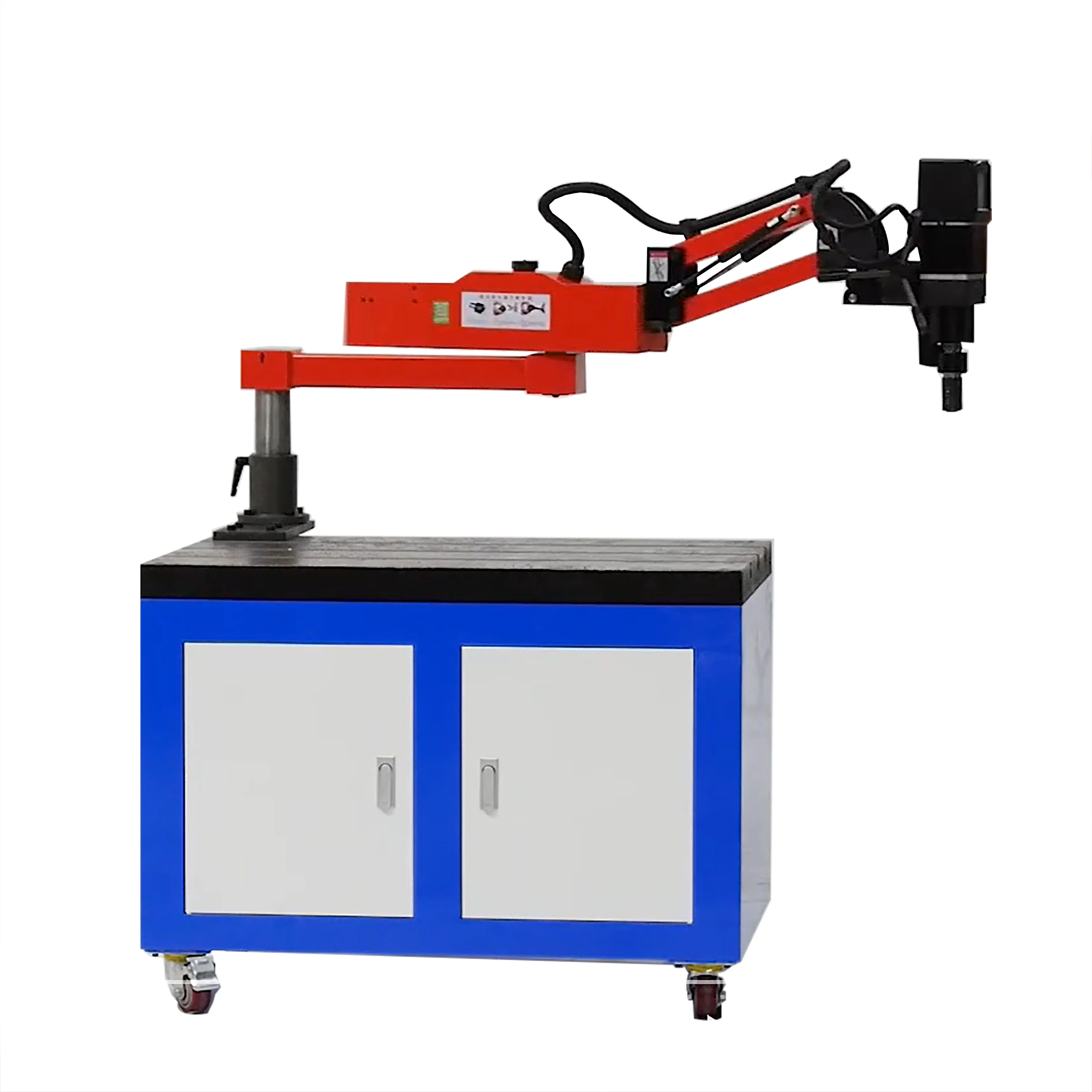 Vertical Threading Arm Servo Motor Thread Electric M16 M36 Universal Self-Tapping Screw Automatic Drilling Cable Tapping Machine