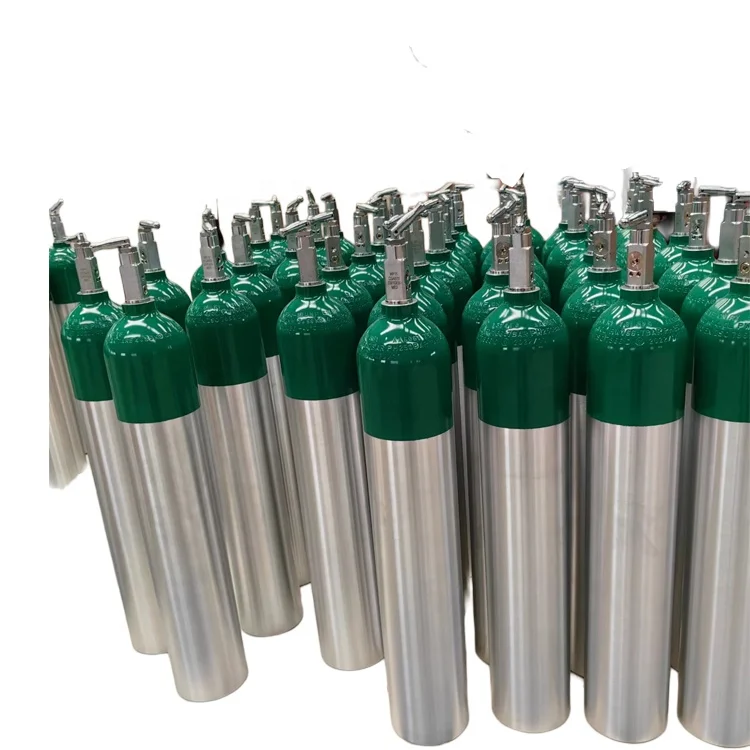 Paggamit ng High Pressure na Inumin DOT 3AA 13.4L 20lb CO2 Tank Aluminum Cylinder