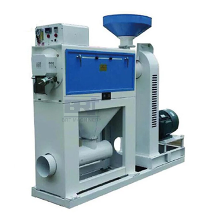 Rice Polisher Double Blower Powder Automatic Rice Polishing Machine
