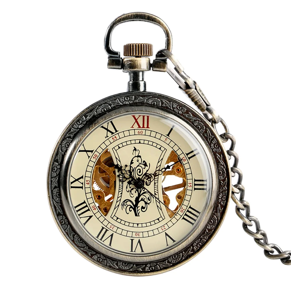 Skeleton Automatic Pocket Watch OM-211741