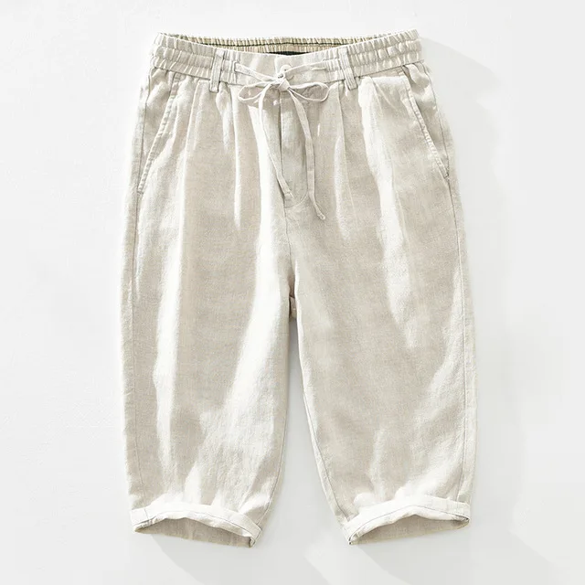 Summer Men's Linen Pants Casual 