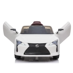 Licensed LC500 Lexus Ride on Toy Car with Remote Control  Battery Operated for Ages 2-4 Years Olds