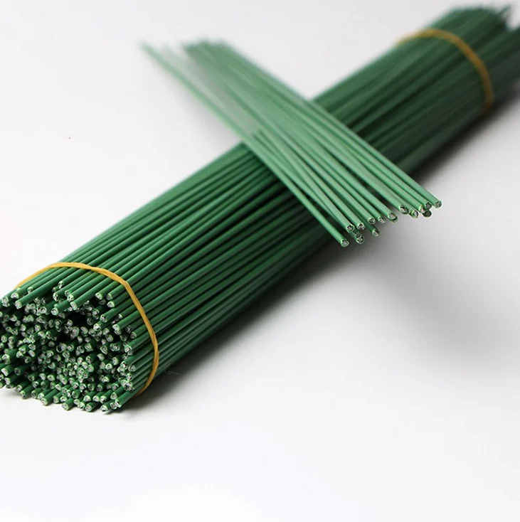 18 Gauge Wire 2inch Dark Green Homework Floral Stem Wire Buy Colored