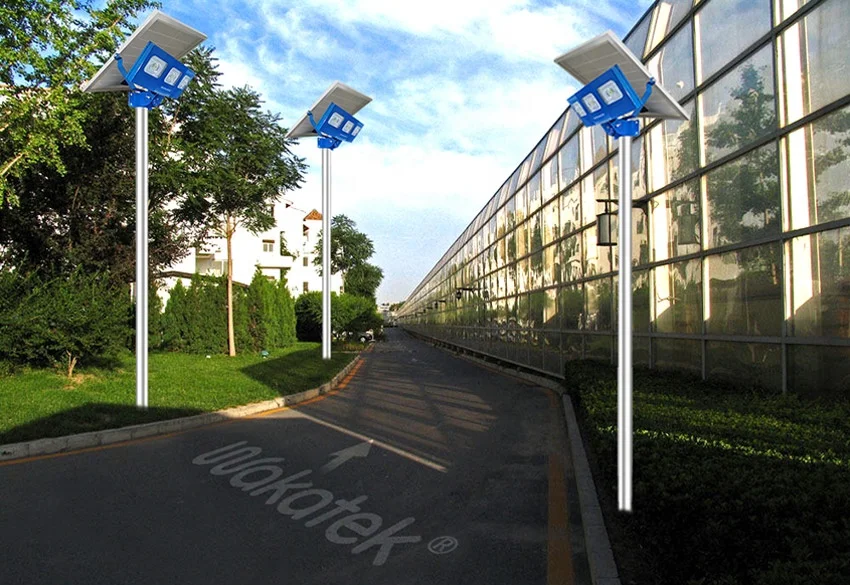 WAKATEK высокой яркости уличный заряд ip67 400 Вт 300 проектор Солнечный светодиодный