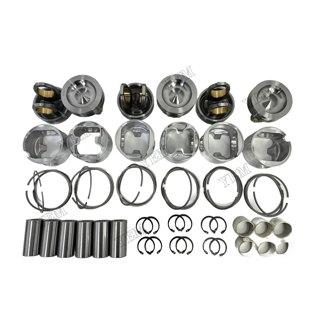 Piston Kit Fit for Caterpillar C-9 Engine 4